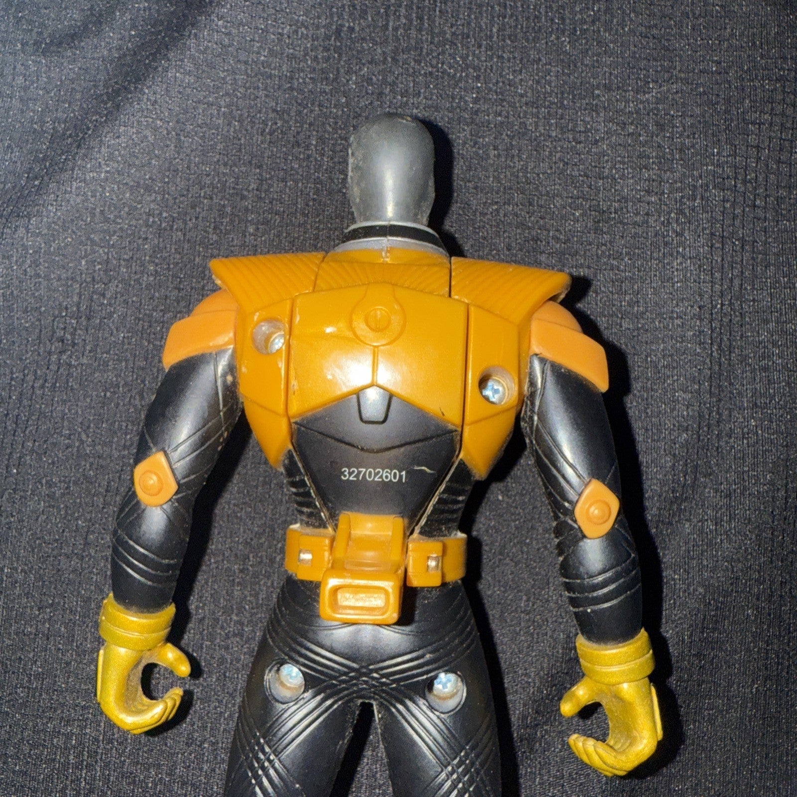 MMPR Power Rangers Gold SUPER SAMURAI 6.5” Figure w/HEAD FLIP Bandai 2010 - toyscardscomics