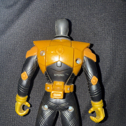 MMPR Power Rangers Gold SUPER SAMURAI 6.5” Figure w/HEAD FLIP Bandai 2010 - toyscardscomics