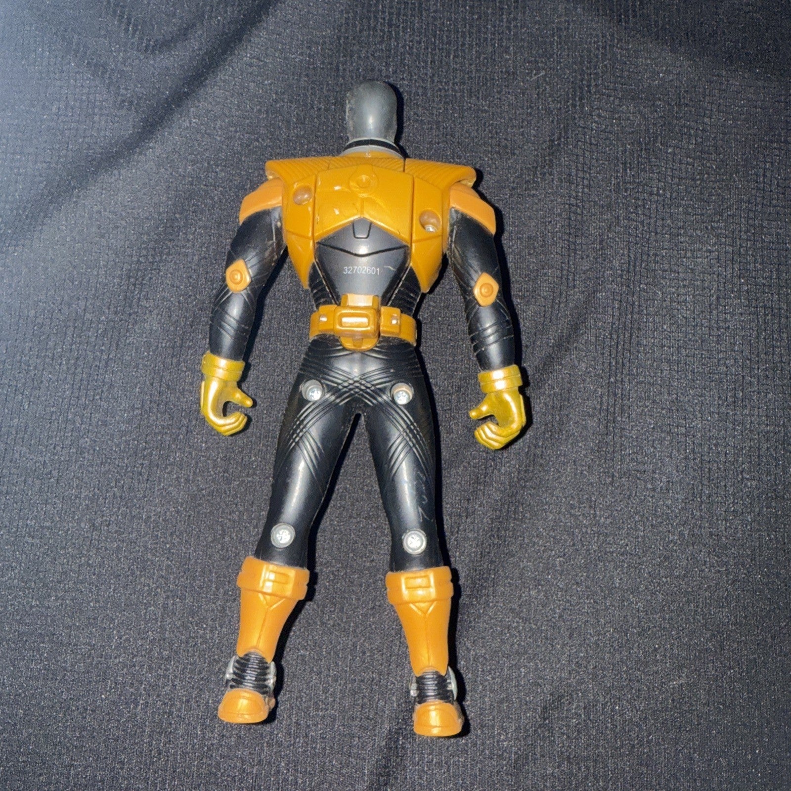 MMPR Power Rangers Gold SUPER SAMURAI 6.5” Figure w/HEAD FLIP Bandai 2010 - toyscardscomics