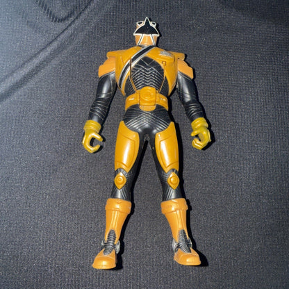 MMPR Power Rangers Gold SUPER SAMURAI 6.5” Figure w/HEAD FLIP Bandai 2010 - toyscardscomics