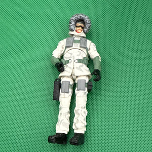 Modern GI Joe Action Figure 2009 Snow Job V4 Complete except FC