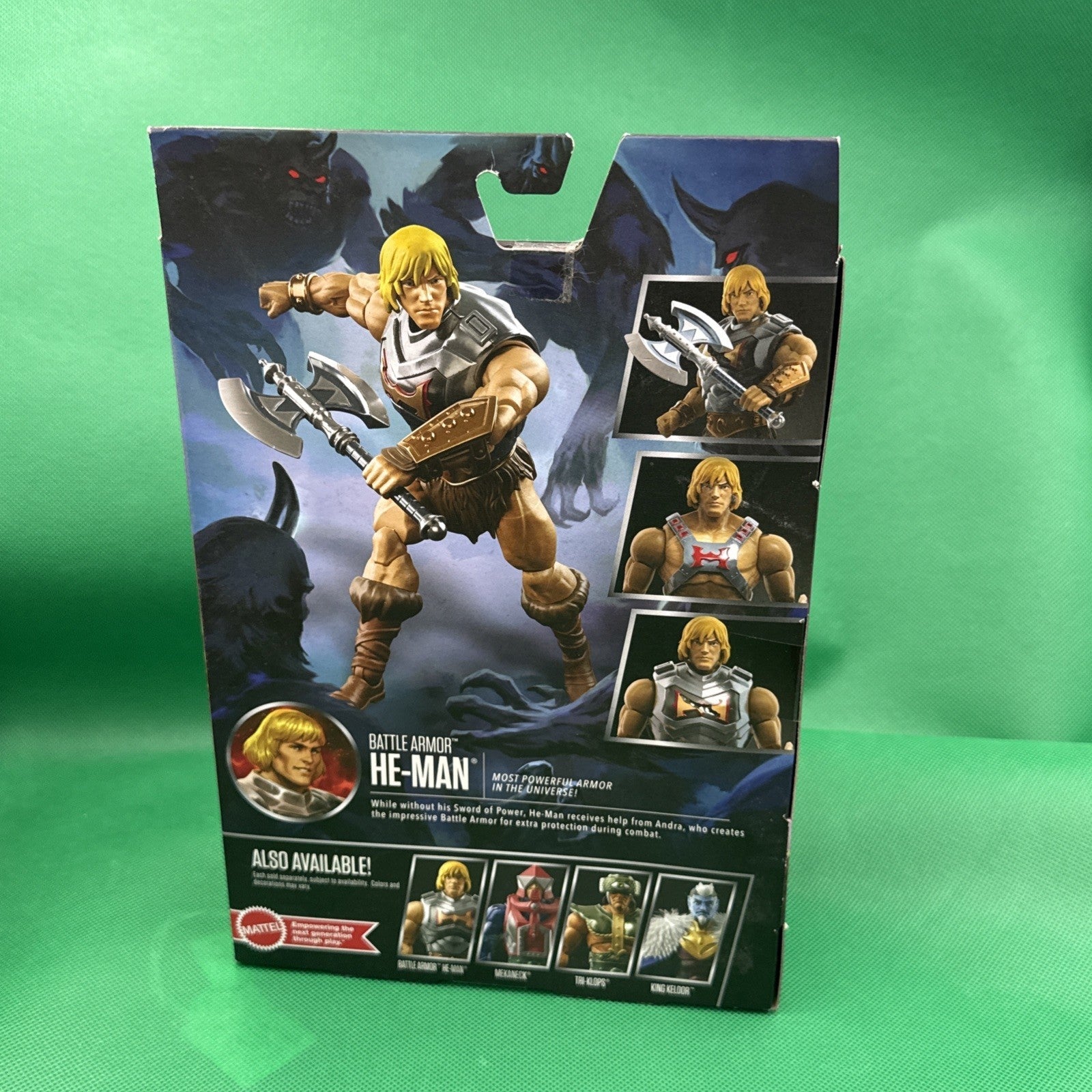MOTU Revolution Battle Armor He - Man Action Figure Masterverse 2023 Mattel HYC49 - toyscardscomics
