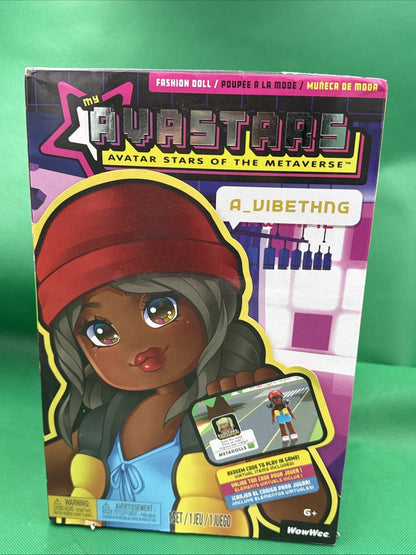 My Avastars A_VibeThng – 11" Fashion Doll with Extra Outfit - Brand New 2022 - toyscardscomics
