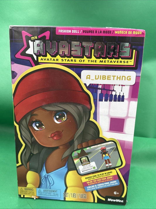 My Avastars A_VibeThng – 11" Fashion Doll with Extra Outfit - Brand New 2022 - toyscardscomics