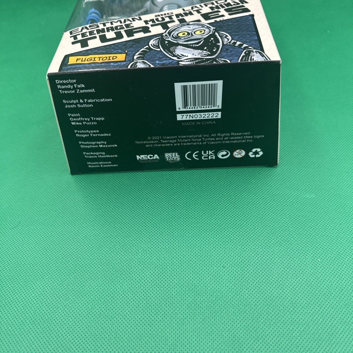 NECA Fugitoid Mirage Teenage Mutant Ninja Turtles Action Figure - NEW, Sealed - toyscardscomics