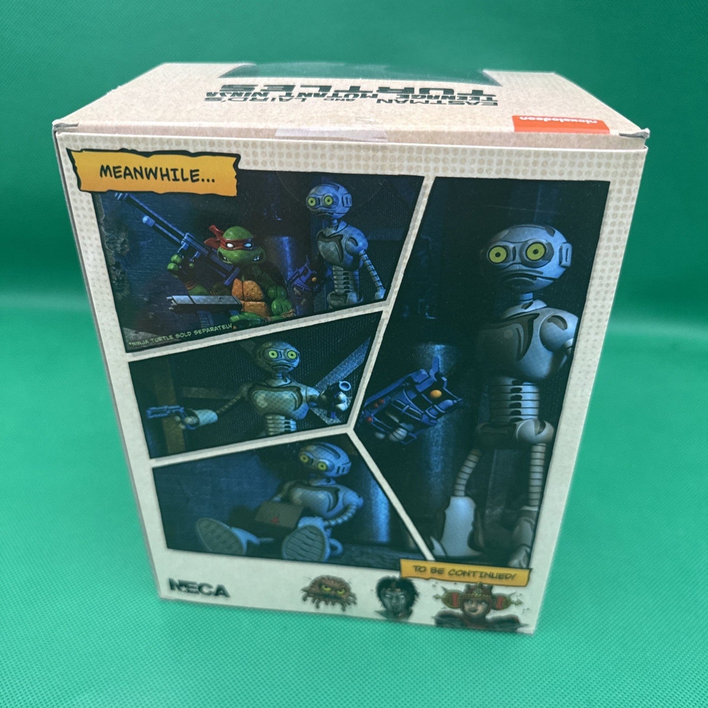 NECA Fugitoid Mirage Teenage Mutant Ninja Turtles Action Figure - NEW, Sealed - toyscardscomics