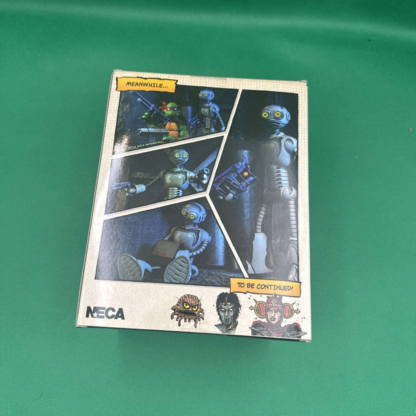 NECA Fugitoid Mirage Teenage Mutant Ninja Turtles Action Figure - NEW, Sealed - toyscardscomics