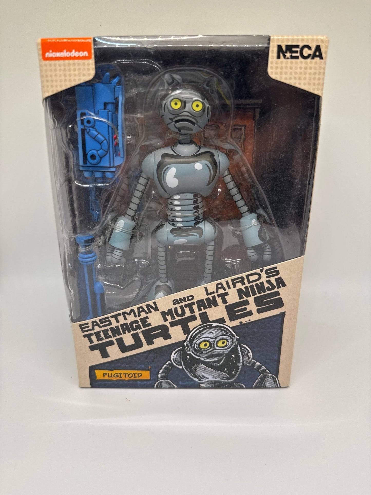 NECA Teenage Mutant Ninja Turtles Fugitoid Action Figure - toyscardscomics