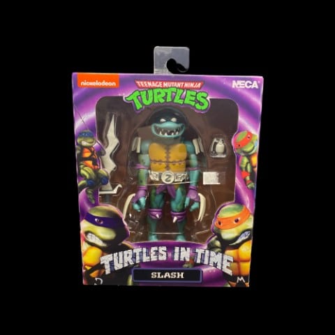 NECA Teenage Mutant Ninja Turtles: Turtles in Time Slash Figure - NEW - toyscardscomics