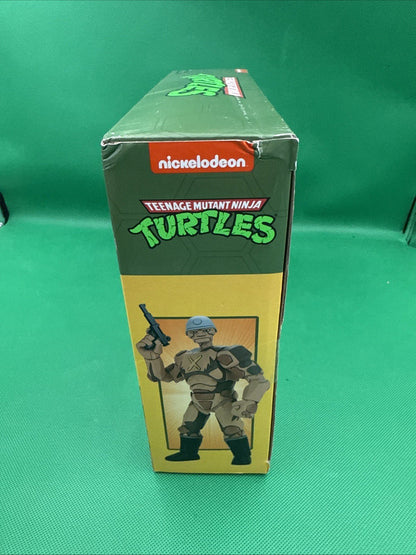 NECA TMNT CROOKED NINJA TURTLE GANG & ROCK SOLDIER CARTOON 2PACK - toyscardscomics