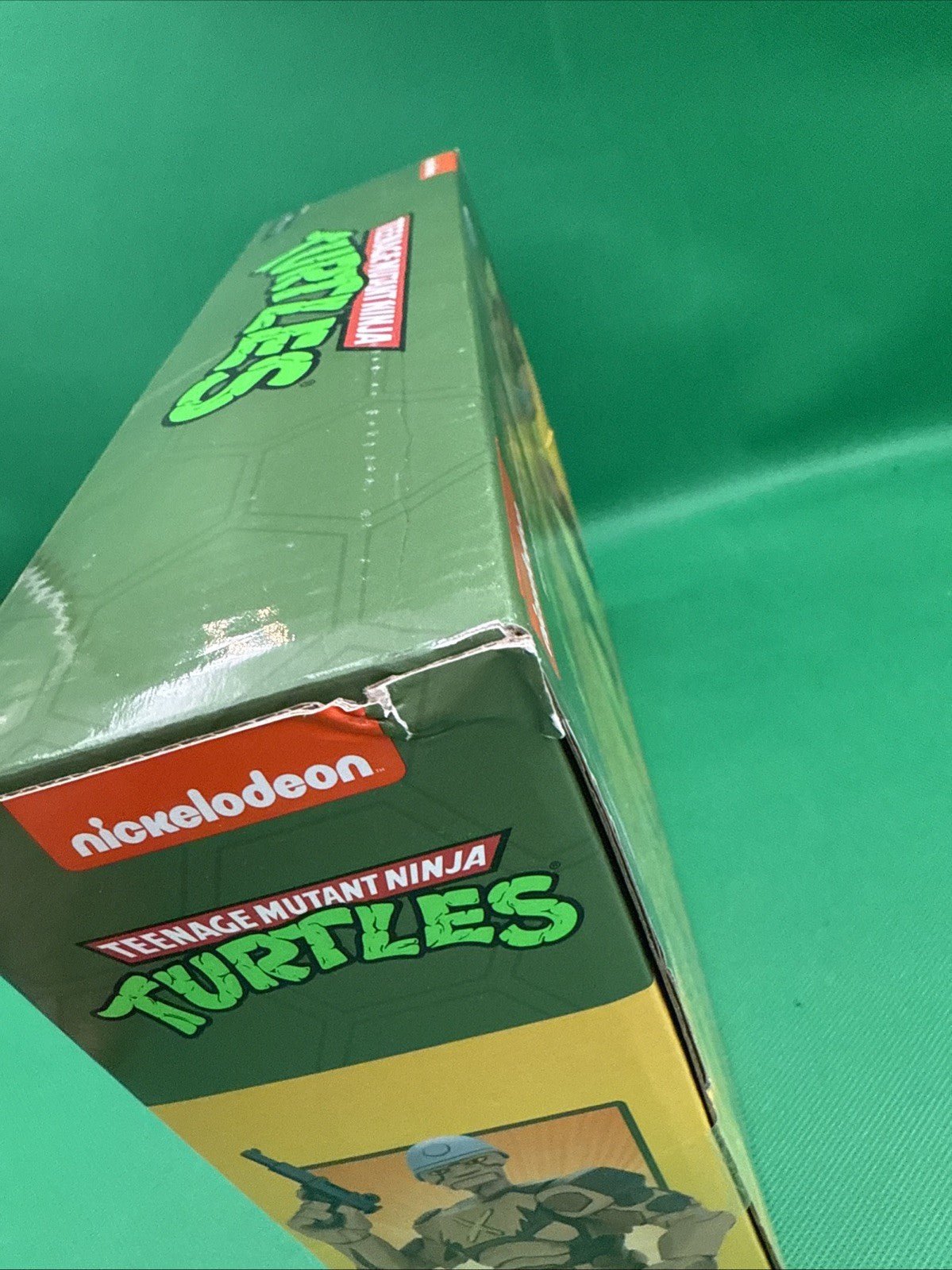 NECA TMNT CROOKED NINJA TURTLE GANG & ROCK SOLDIER CARTOON 2PACK - toyscardscomics