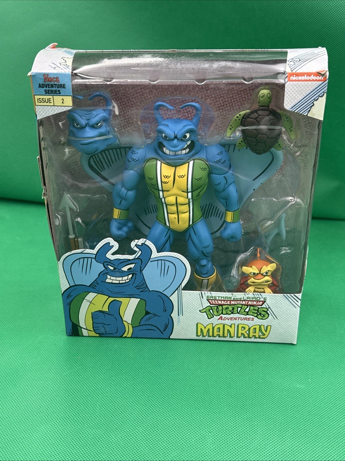 NECA TMNT Man Ray action figure Unopened Teenage Mutant Ninja Turtles - toyscardscomics