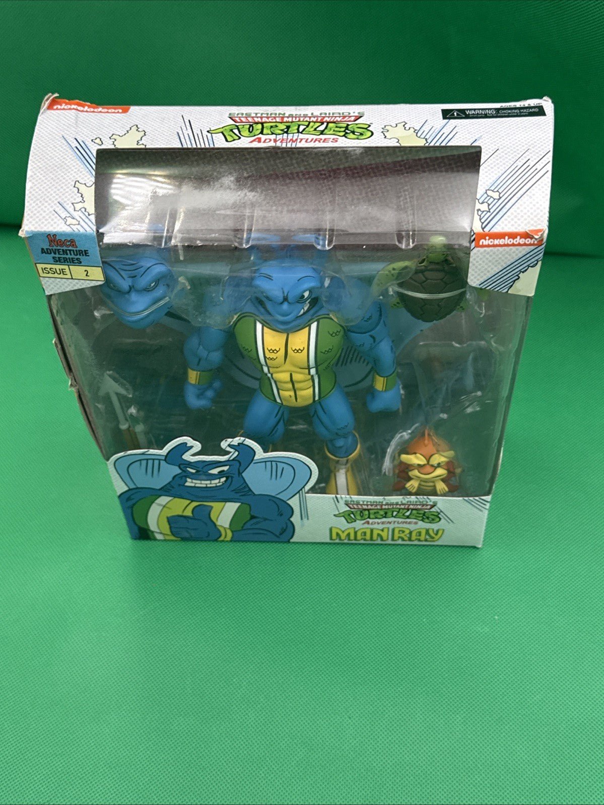 NECA TMNT Man Ray action figure Unopened Teenage Mutant Ninja Turtles - toyscardscomics