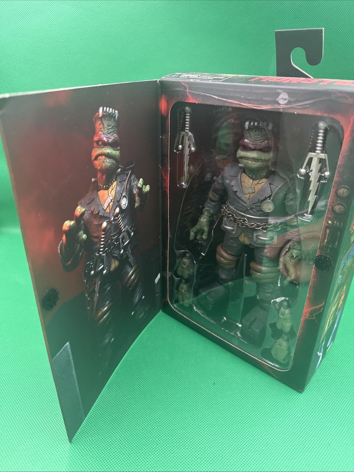 Neca TMNT Teenage Mutant Ninja Turtles Raphael as Frankenstein's Monster Figure - toyscardscomics