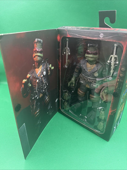 Neca TMNT Teenage Mutant Ninja Turtles Raphael as Frankenstein's Monster Figure - toyscardscomics