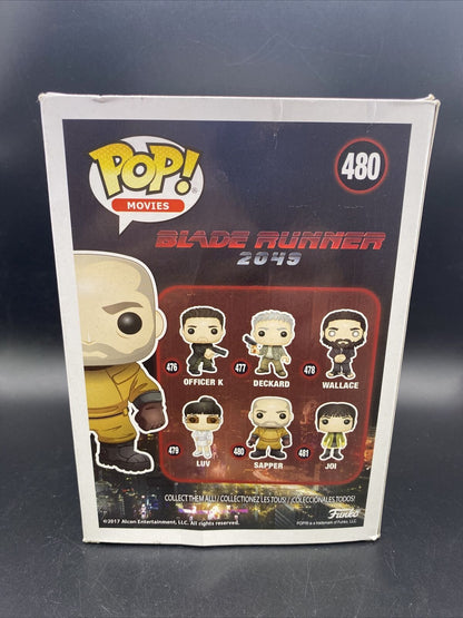 NEW Funko Pop! Sapper #480 Blade Runner Exclusive Vinyl Action Figure - toyscardscomics