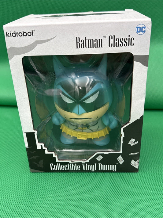 NEW! Kidrobot - DC Batman Classic 5" Collectible Vinyl Dunny - NEW - toyscardscomics