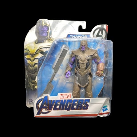 NEW Marvel Avengers Endgame Warrior Thanos Deluxe 6" Action Figure 8A - toyscardscomics