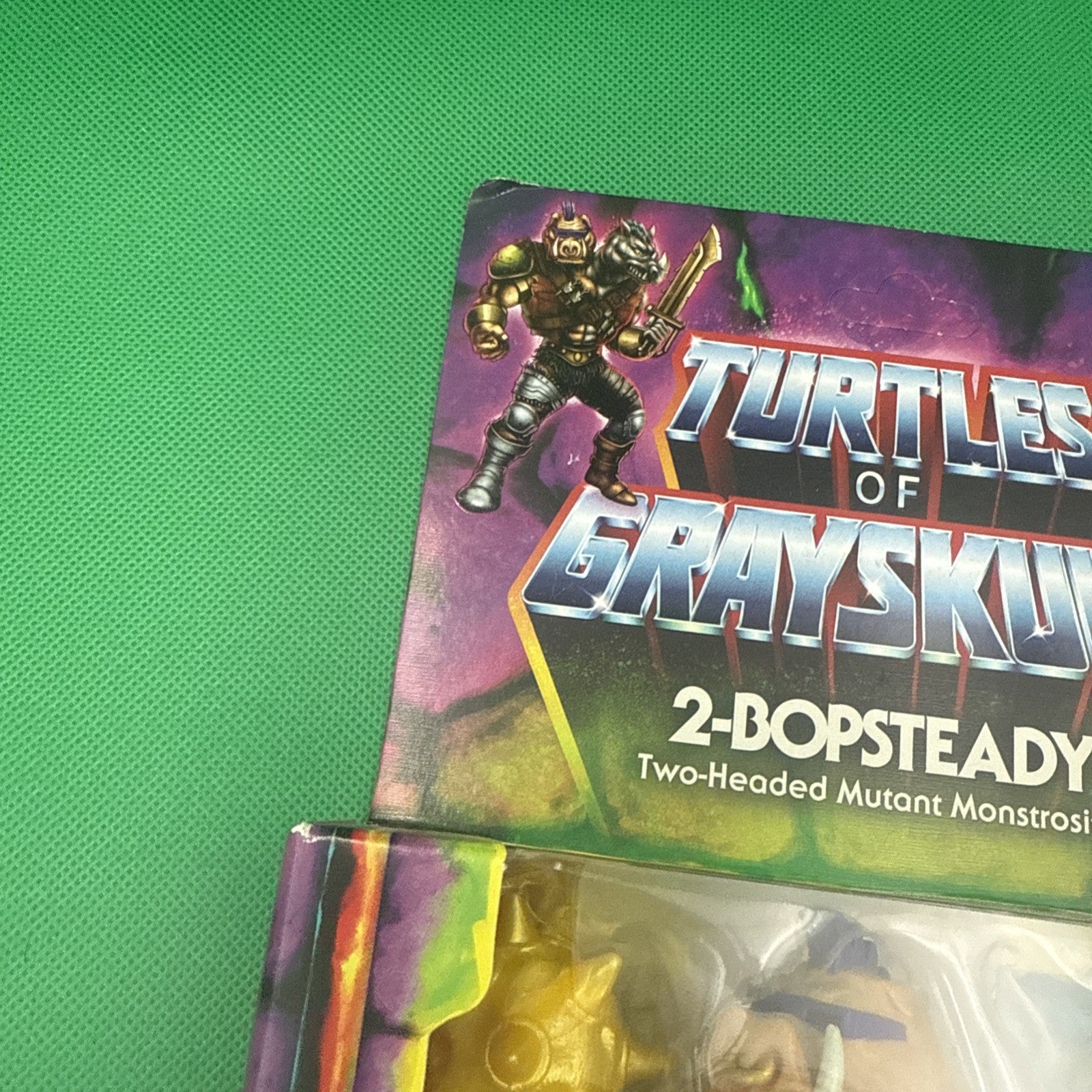 New MOTU Masters of the Universe x TMNT Turtles of Grayskull 2 - Bopsteady IN HAND - toyscardscomics