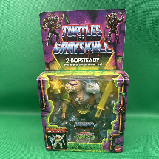 New MOTU Masters of the Universe x TMNT Turtles of Grayskull 2 - Bopsteady IN HAND - toyscardscomics