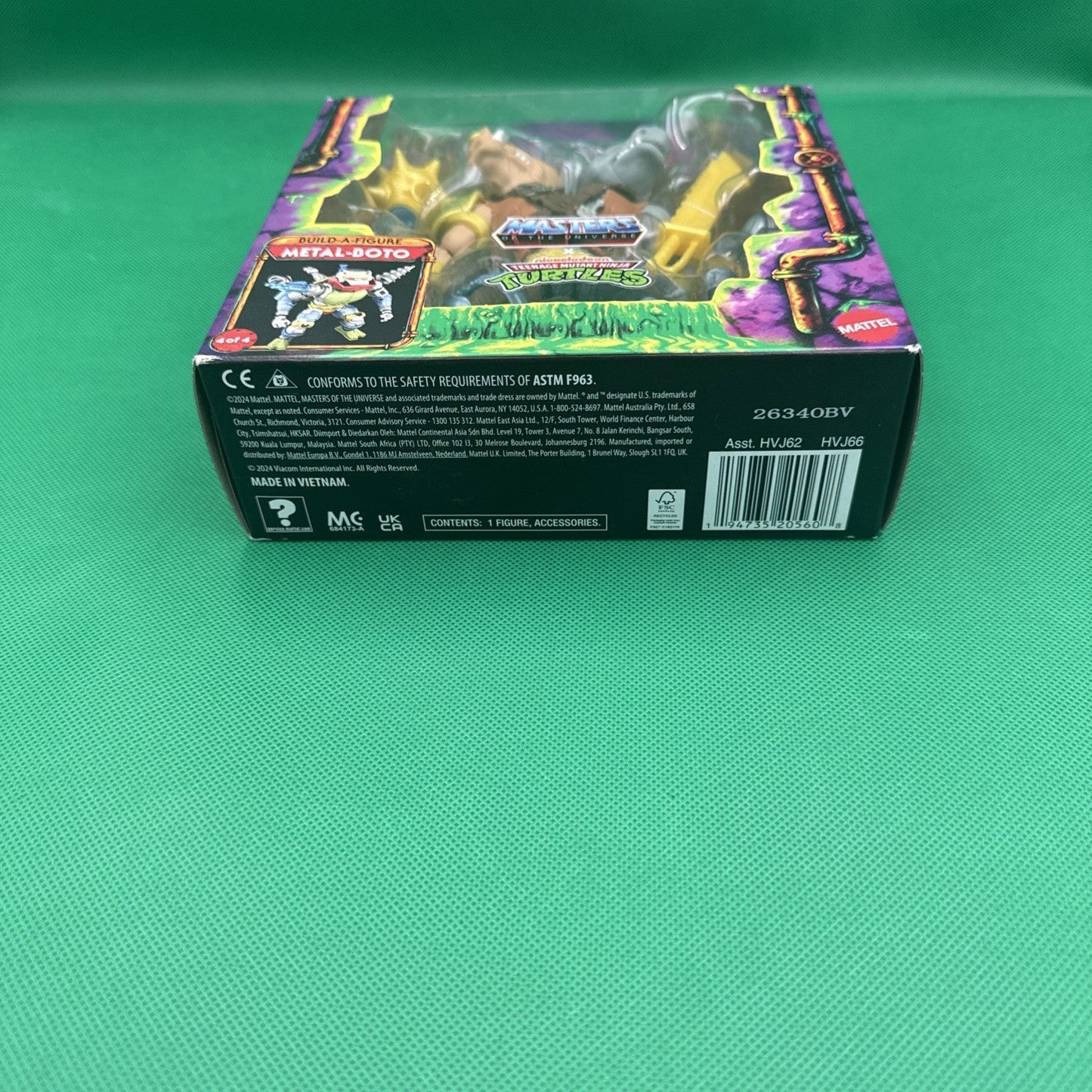 New MOTU Masters of the Universe x TMNT Turtles of Grayskull 2 - Bopsteady IN HAND - toyscardscomics