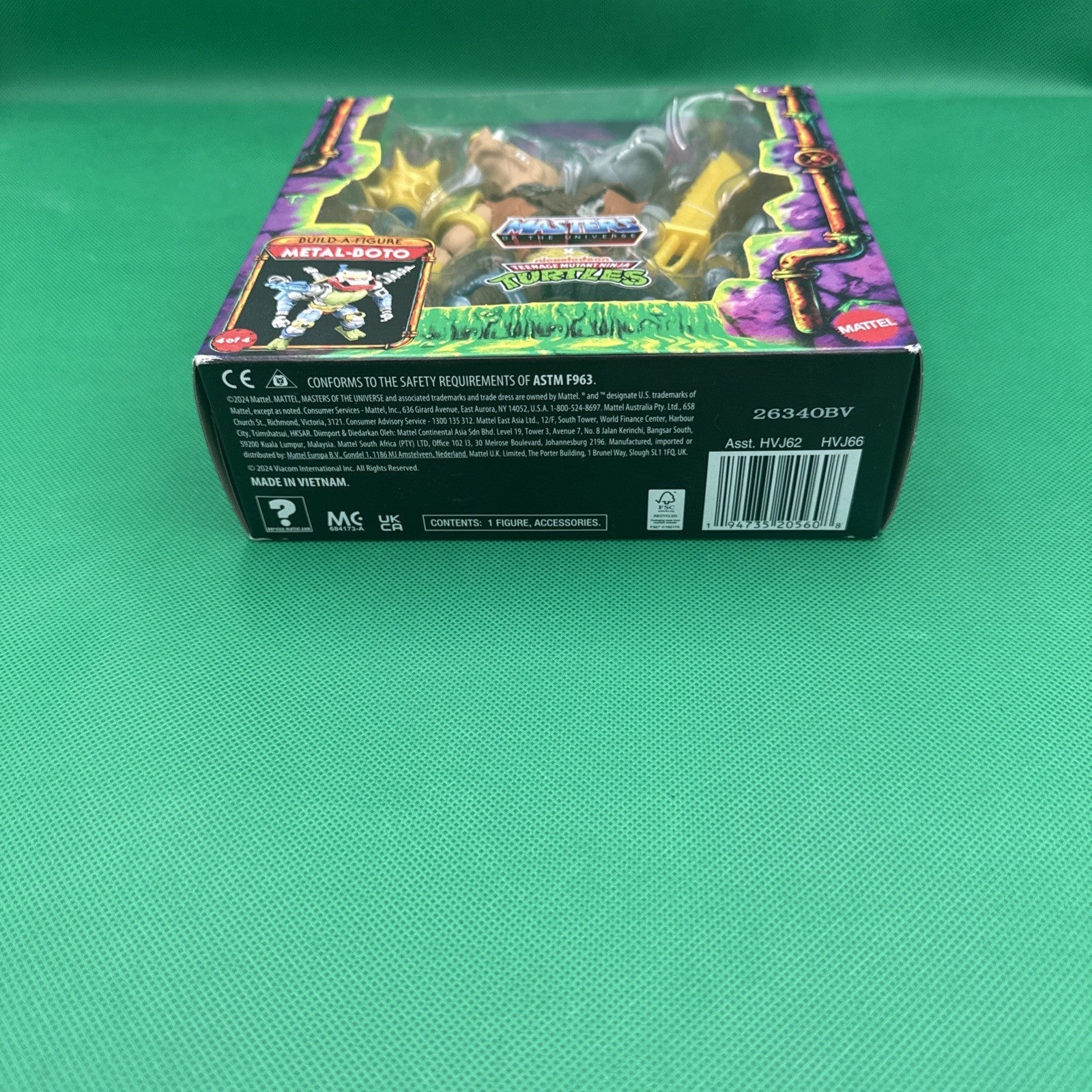 New MOTU Masters of the Universe x TMNT Turtles of Grayskull 2 - Bopsteady IN HAND - toyscardscomics