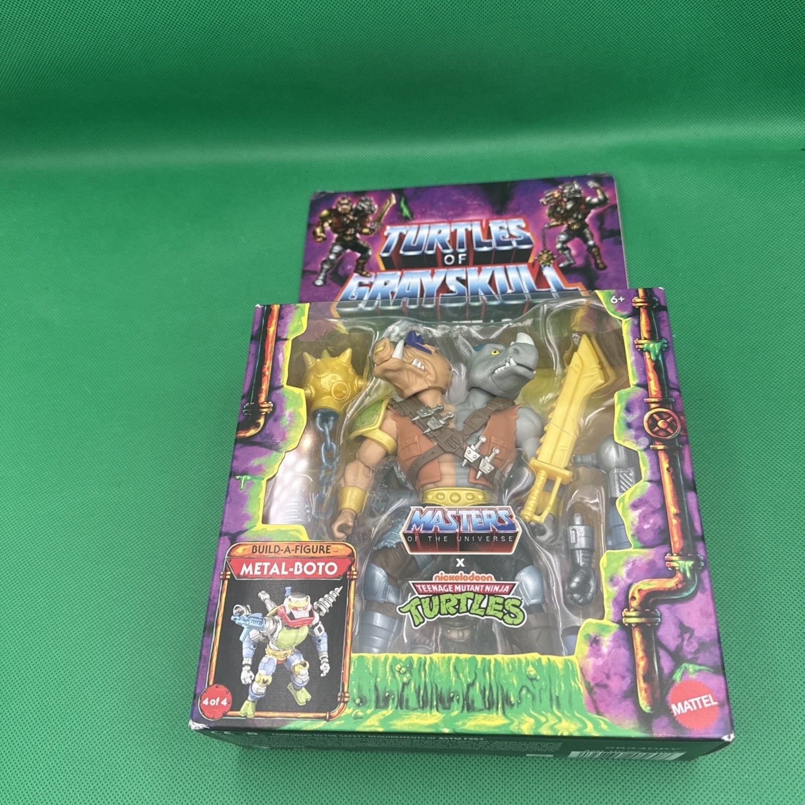 New MOTU Masters of the Universe x TMNT Turtles of Grayskull 2 - Bopsteady IN HAND - toyscardscomics