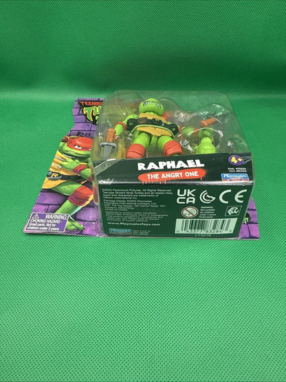 NEW Teenage Mutant Ninja Turtles Mutant Mayhem RAPHAEL Playmate Action Figure - toyscardscomics