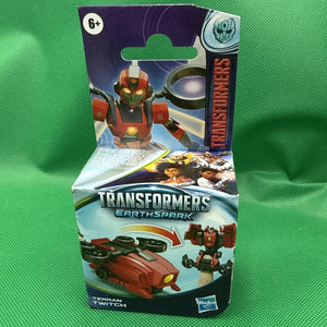 New TRANSFORMERS EARTHSPARK "TERRAN TWITCH" Hasbro Mini Figure NEW In Box