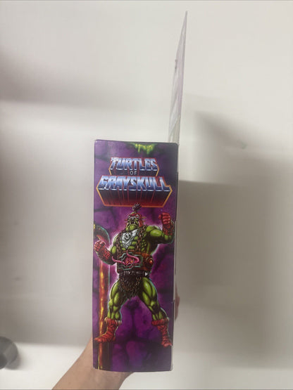 NIB Turtles Of Grayskull KRANG Figure Masters of the Universe TMNT MOTU 2024 - toyscardscomics
