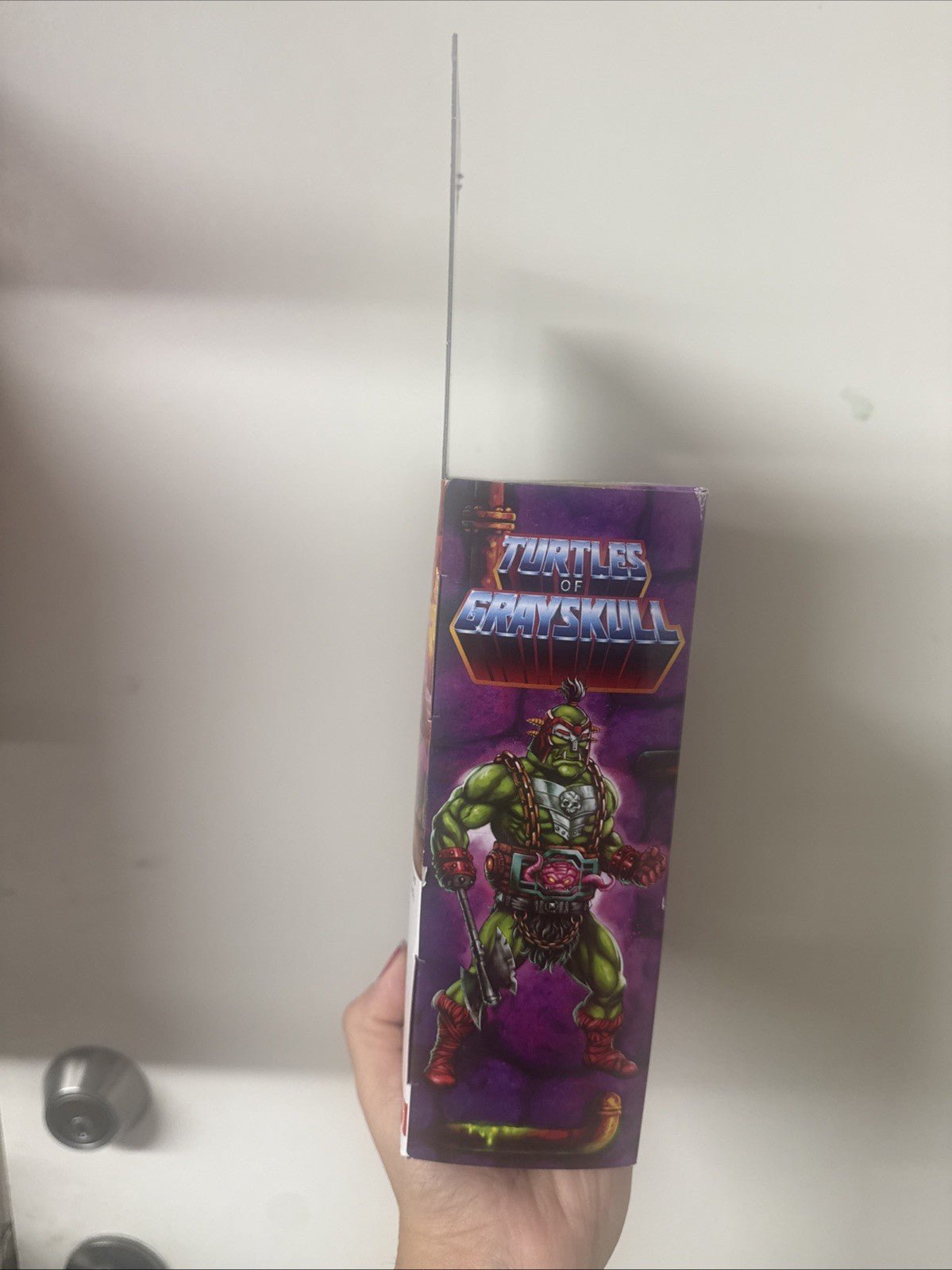 NIB Turtles Of Grayskull KRANG Figure Masters of the Universe TMNT MOTU 2024 - toyscardscomics