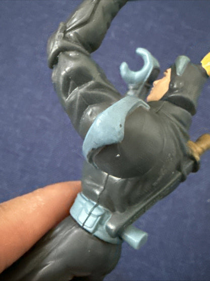Nick Carter Stan Lee 2000 Backstreet Boys Ninja Man Action Figure Burger King - toyscardscomics