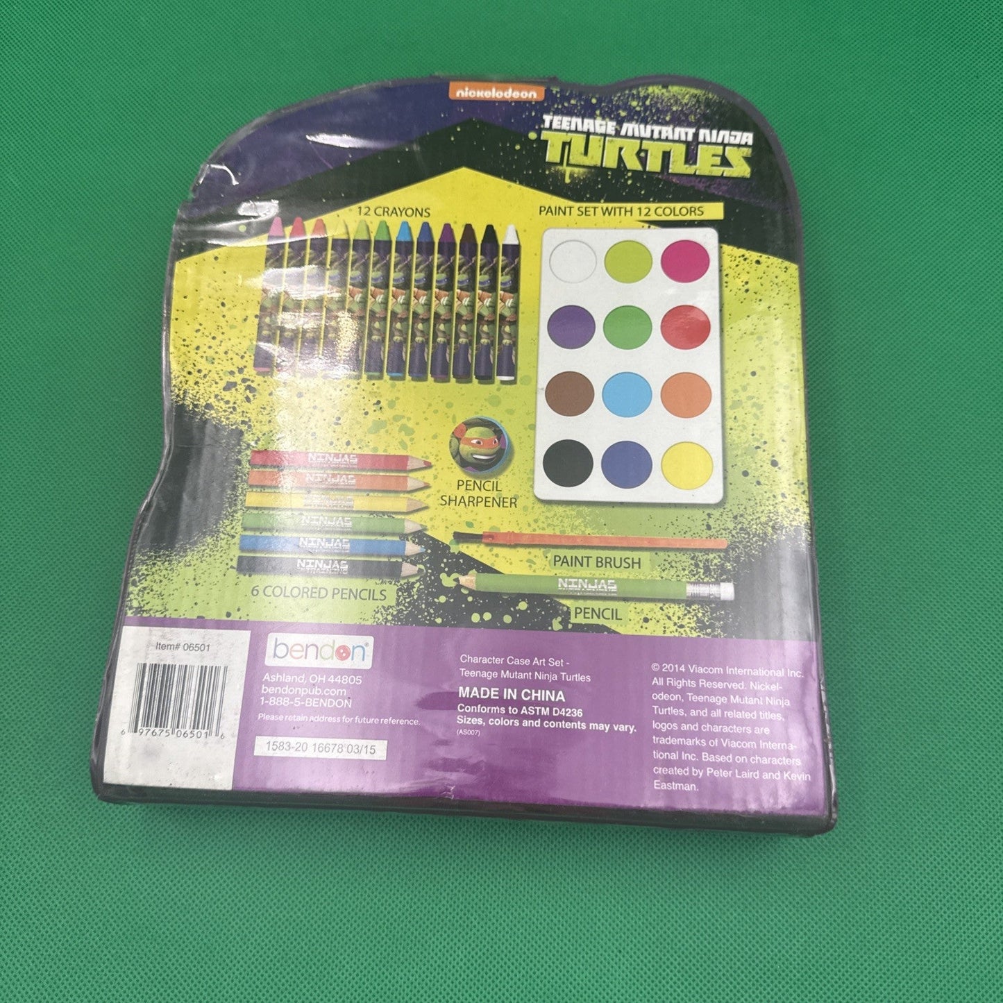 Nickelodeon Teenage Mutant Ninja Turtles Art Set - toyscardscomics