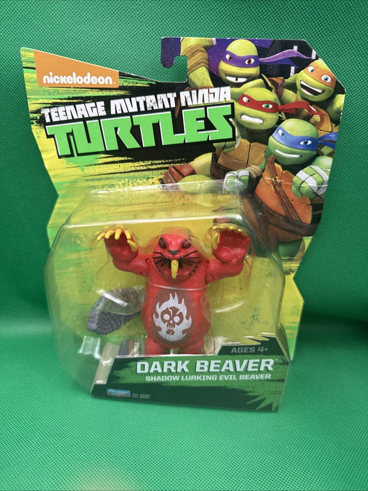Nickelodeon Teenage Mutant Ninja Turtles Dark Beaver Playmates 2015 NIB - toyscardscomics