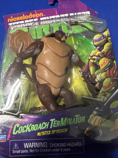 Nickelodeon Teenage Mutant Ninja Turtles TMNT Cockroach Terminator 2013 Figure - toyscardscomics