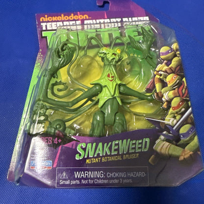 Nickelodeon Teenage Mutant Ninja Turtles TMNT Snakeweed Playmates 2012 NEW - toyscardscomics