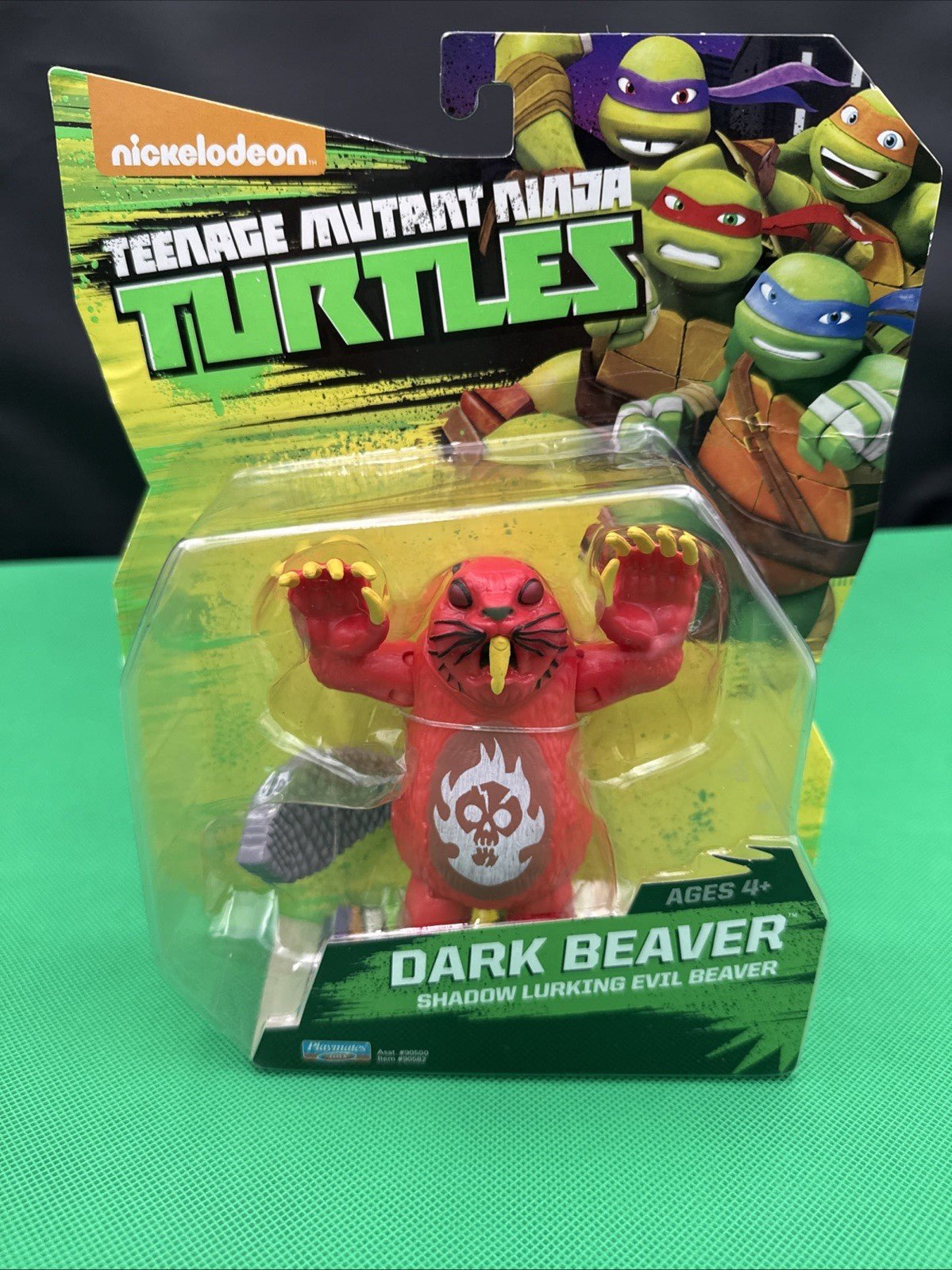 Nickelodeon Teenage Mutant Ninja Turtles/TMNT Dark Beaver Figure NEW/SEALED - toyscardscomics
