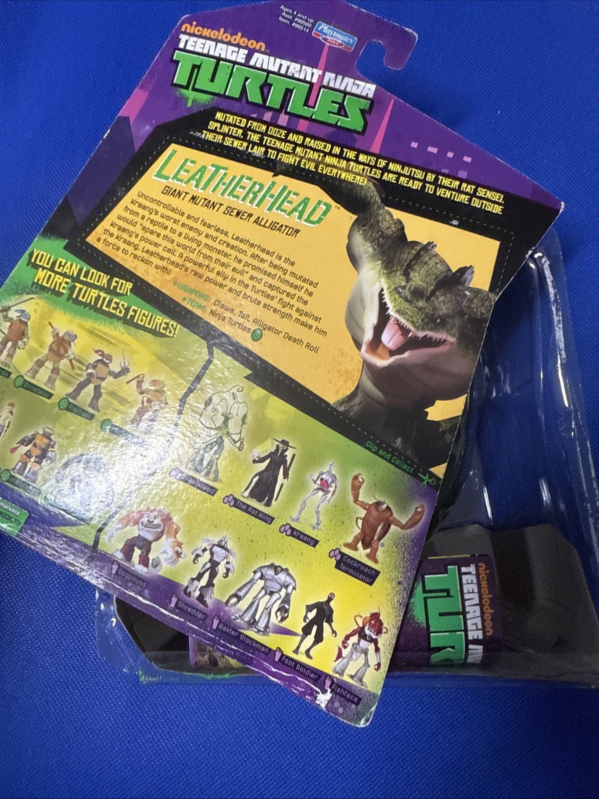 Nickelodeon TMNT Leatherhead Mutant Sewer Alligator Action Figure NEW - toyscardscomics
