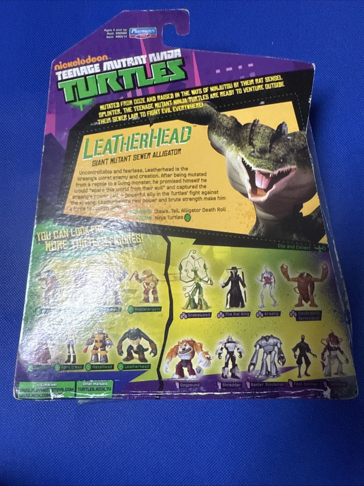 Nickelodeon TMNT Leatherhead Mutant Sewer Alligator Action Figure NEW - toyscardscomics