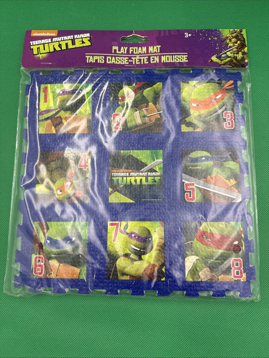 Nickelodeon TMNT Play Foam Mat 2014 - toyscardscomics