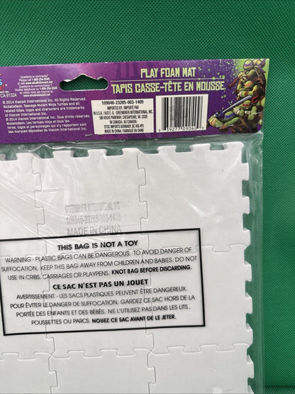 Nickelodeon TMNT Play Foam Mat 2014 - toyscardscomics