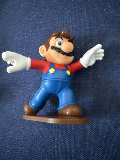 Nintendo Super Mario Bros McDonalds Happy Meal Toy Figure 2018, Loose SML - 2 - toyscardscomics