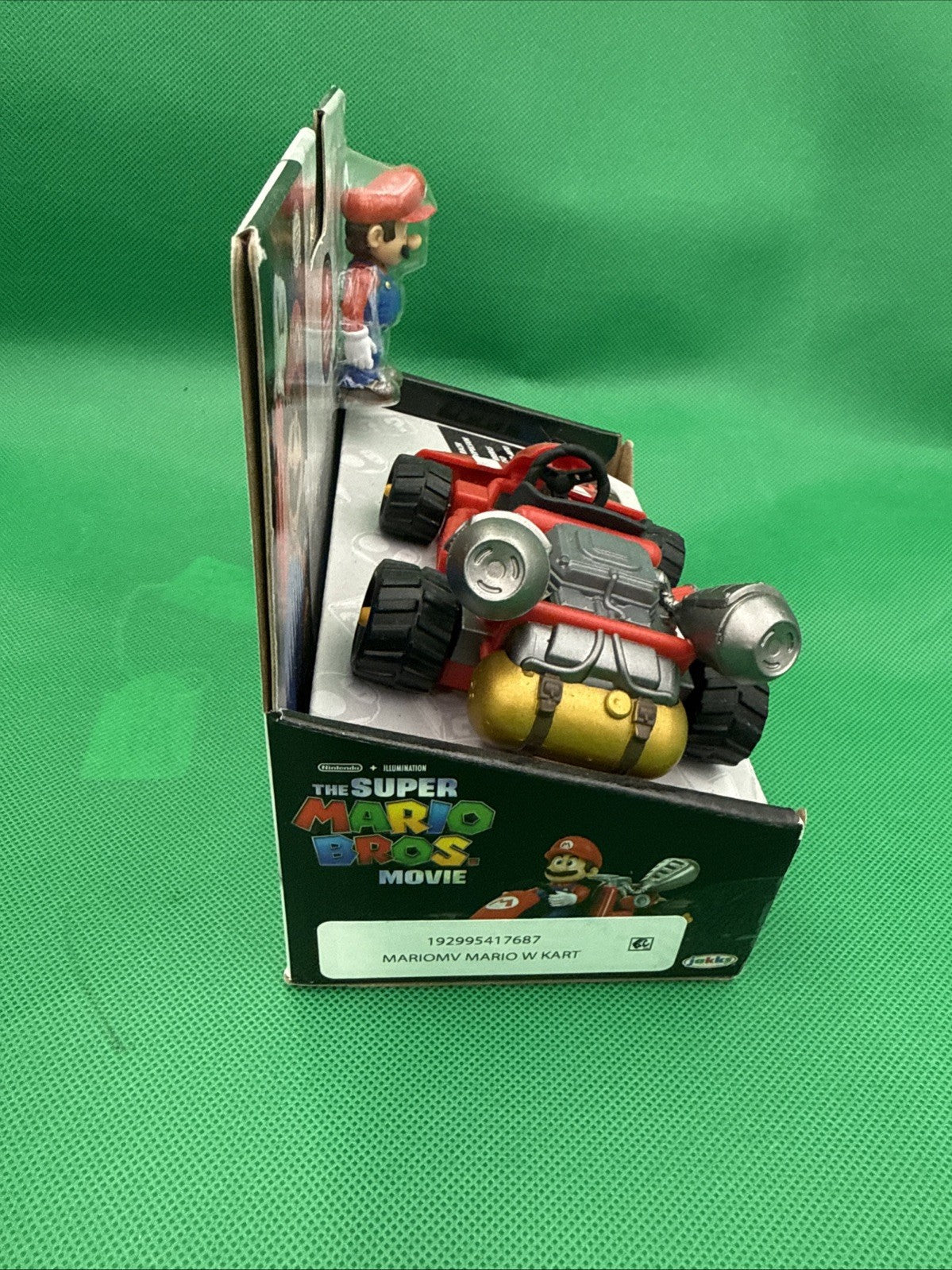 Nintendo Super Mario Bros Movie Pull Back Toy Racer Kart New Figure 2023 Jakks - toyscardscomics
