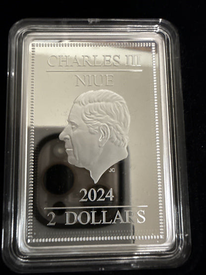 Niue - 2024 - HARRY POTTER - Patronus: Ron Weasley - 1oz Silver Proof Coin - toyscardscomics