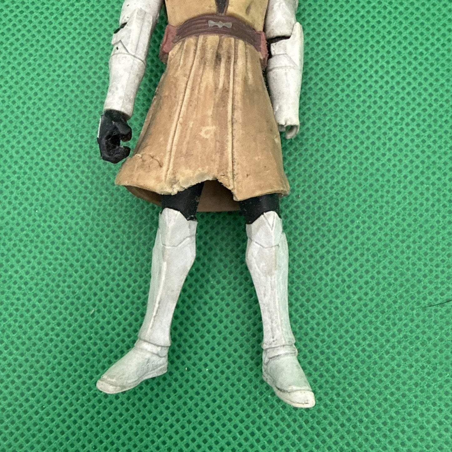 OBI - WAN KENOBI • Star Wars Clone Wars Toy Action Figure Hasbro LFL 4" 2008 - toyscardscomics