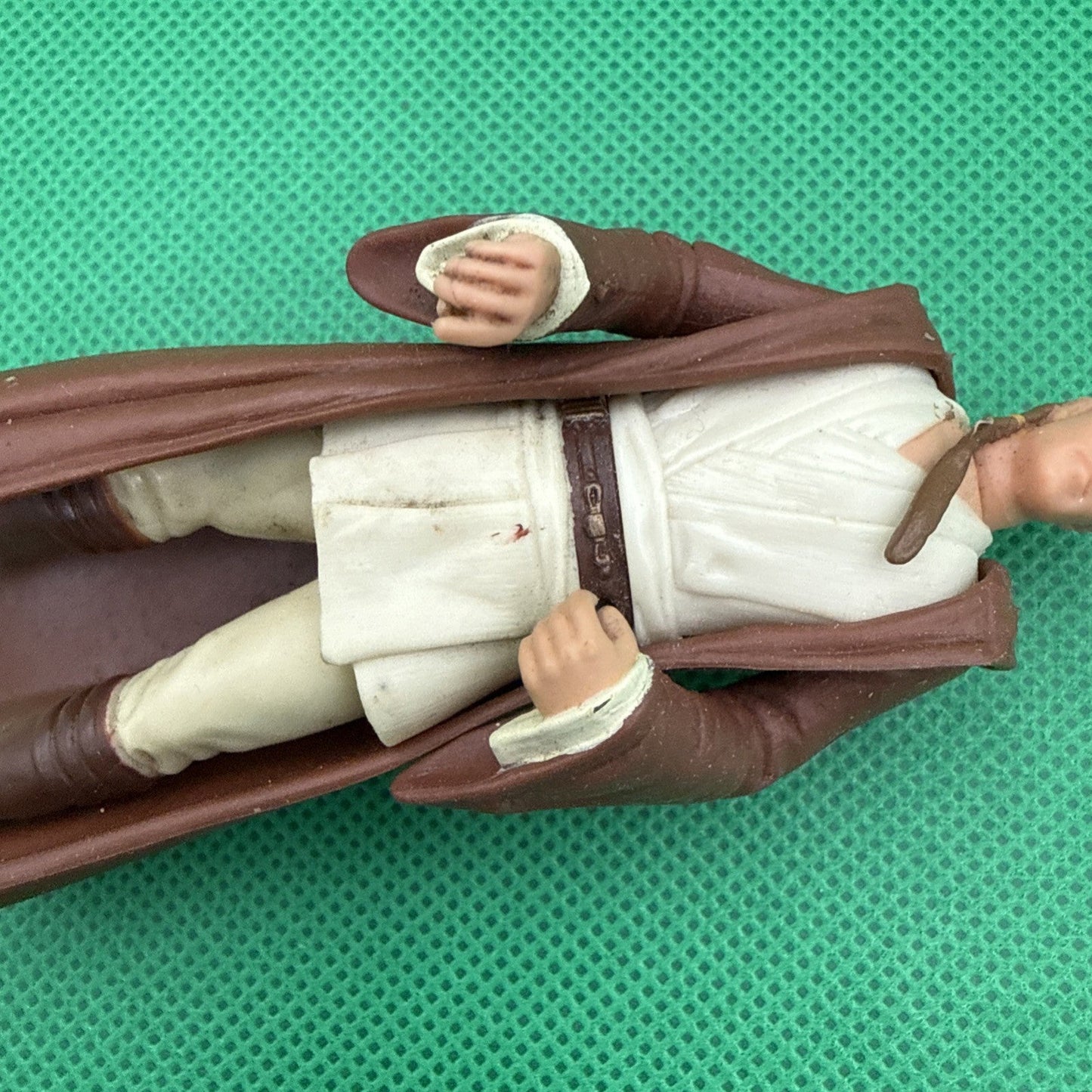 Obi - Wan Kenobi Vintage 1999 Hasbro Star Wars Episode 1 Phantom Menace (Naboo) - toyscardscomics