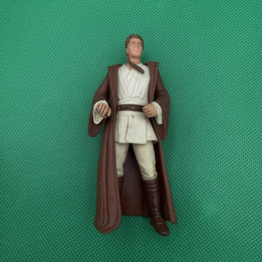 Obi - Wan Kenobi Vintage 1999 Hasbro Star Wars Episode 1 Phantom Menace (Naboo) - toyscardscomics