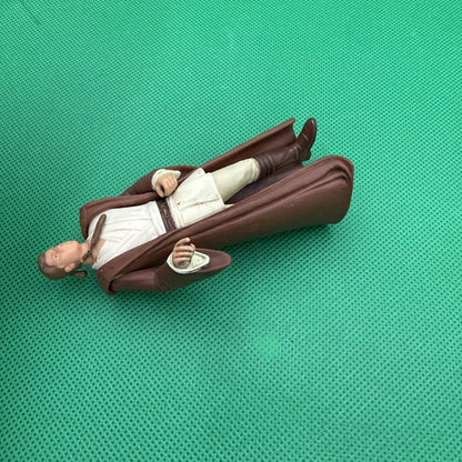 Obi - Wan Kenobi Vintage 1999 Hasbro Star Wars Episode 1 Phantom Menace (Naboo) - toyscardscomics