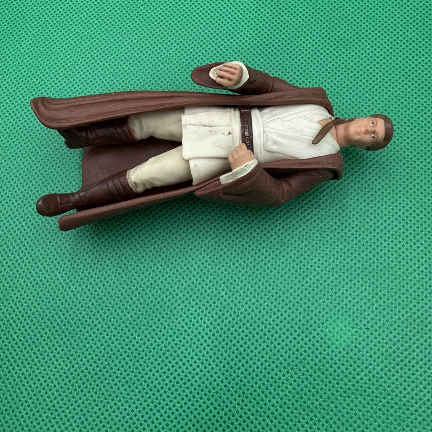 Obi - Wan Kenobi Vintage 1999 Hasbro Star Wars Episode 1 Phantom Menace (Naboo) - toyscardscomics