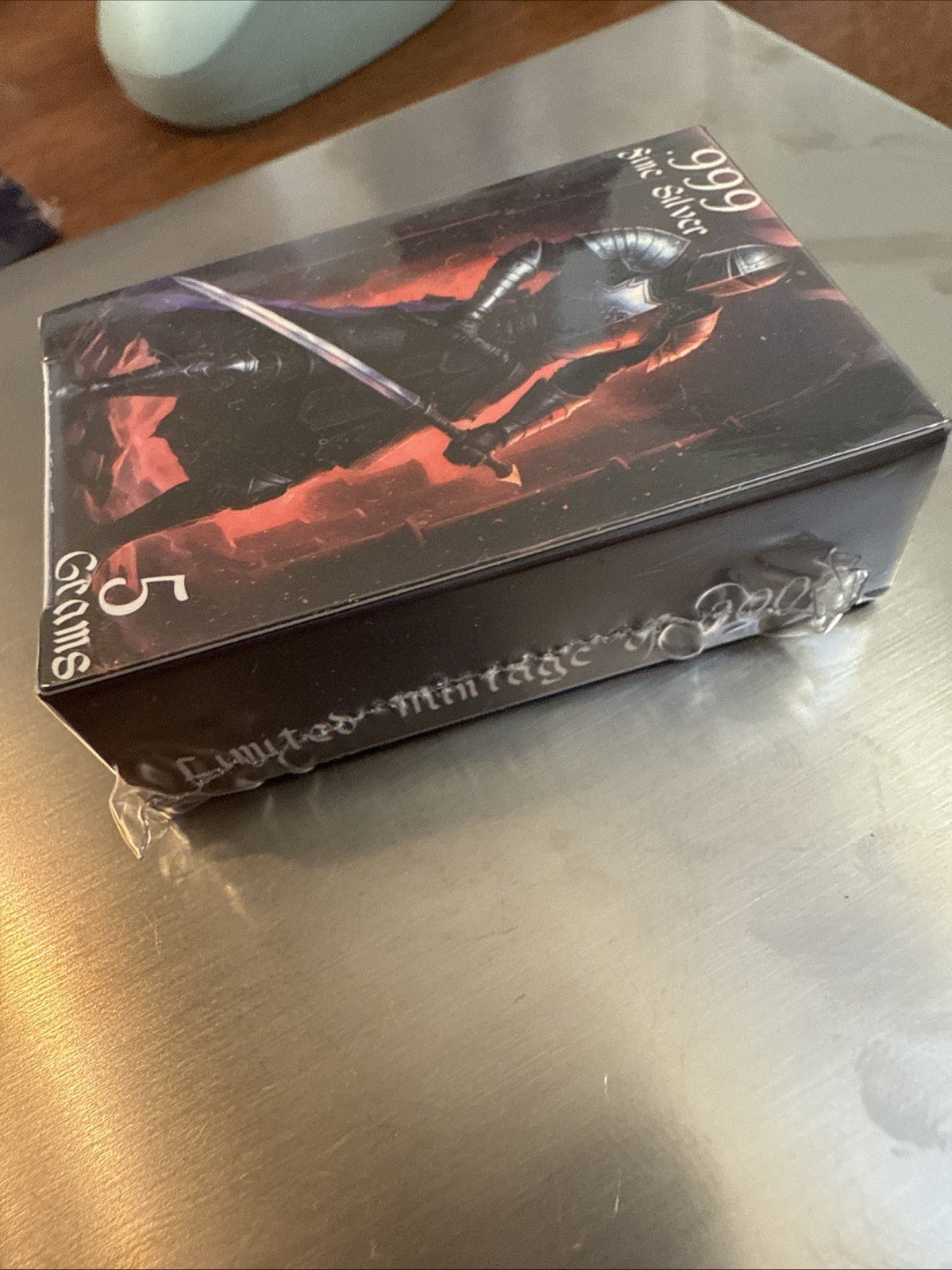 Pan Silver Knight 5 Grams of Silver.999 Fine - toyscardscomics